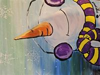 Cary's Art Party "Snowman" Wednesday, November 15 at 3pm